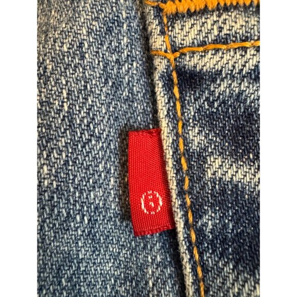 Levis 505 Regular Fit Jeans Mens W40 L32 Blue Denim Straight Leg - Picture 6 of 6